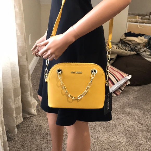 Steve Madden Swag Chain Dome Crossbody Bag - Picture 2 of 5